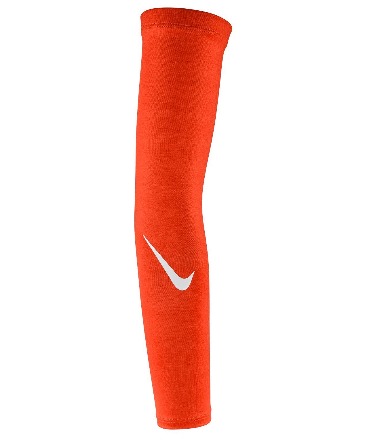 Nike Pro Dri-FIT Football Sleeve 4.0-Orange/White - ORANGE/WHITE